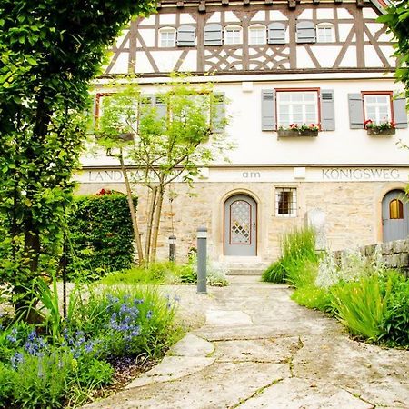 Landgasthof Am Koenigsweg Ohmden Exterior foto